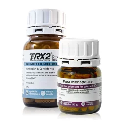 TRX2® Набор диетических добавок против выпадения волос у женщин в период постменопаузы: TRX2® и Post Menopause Oxford Biolabs 90 капсул (50 г) и 60 капсул (42 г)