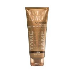 Brazilian Blowout, 240 мл - Защитный термоактивный выпрямляющий бальзам для волос на основе ягоды асаи