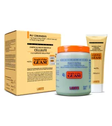 GUAM Fanghi d'Alga, экономичная упаковка (маска 1 кг + гель 250 мл) - Антицеллюлитная маска из морских водорослей