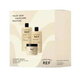 REF Набір для відновлення волосся - шампунь кондиціонер маска