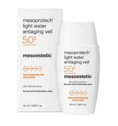 Mesoestetic Mesoprotech Light Water Antiaging Veil, 50 мл - Зволожувальна анти-вікова вуаль SPF50+