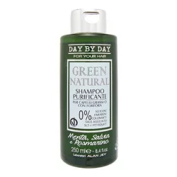 Alan Jey Green Natural Shampoo Purificante, 250 мл - Шампунь очищающий для жирных волос с перхотью