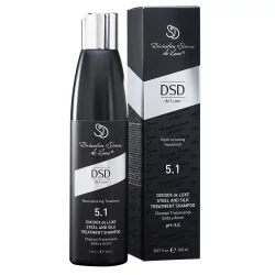 DSD Dixidox DeLuxe Steel and Silk Treatment Shampoo, 200 мл "Сталь и шелк" - Восстанавливающий шампунь