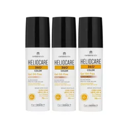Cantabria Labs Heliocare 360 ​​Gel Oil Free Color (тон світлий), 50 мл - Сонцезахисний гель з тоном на водній основі