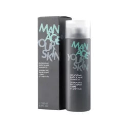 Dr.Spiller Energizing Body & Hair Shampoo, 200 мл - Гель для душа и шампунь 2 в 1 для мужчин