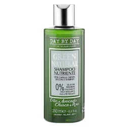 Alan Jey Green Natural Shampoo, 250 мл - Шампунь питательный для вьющихся, сухих и поврежденных волос