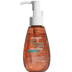BEAVER Brazilian Keratin Silky Hair Oil, 100 мл - Кератиновое масло для разглаживания и эластичности волос