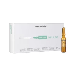 Mesoestetic Мesohyal MELILOT, 2 мл - Биоревитализатор Мезогиал Мелилот (экстракт донника 0,03%, троксерутин 3%) + гиалуроновая кислота 2,5 мг/мл (ампула)