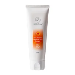 Renew Sun Protect Moisturizing Cream SPF-50 - сонцезахисний зволожувальний крем для обличчя, 80 мл