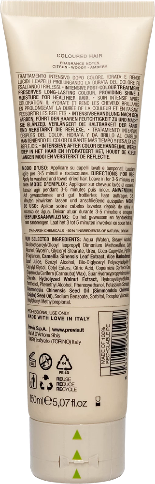 Previa Keeping After Color - Блиск кольору Маска для волосся