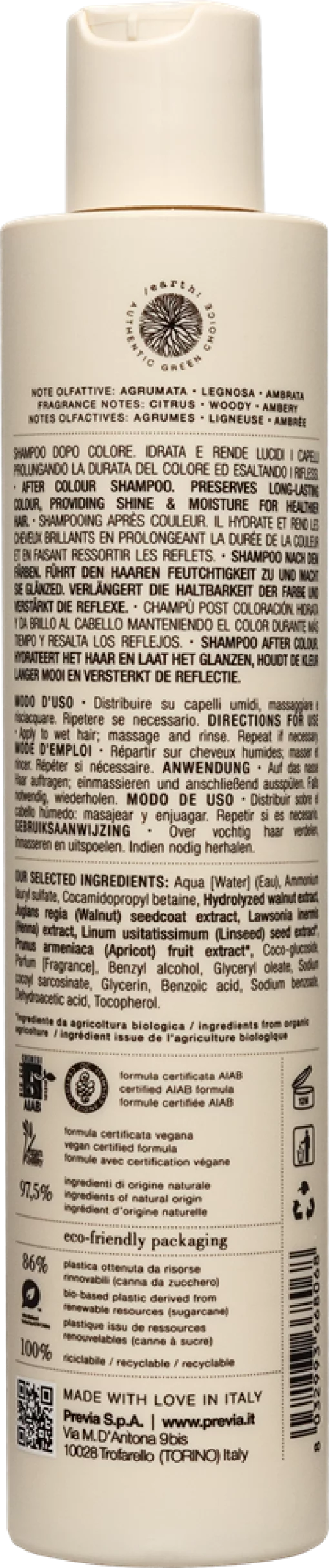 Previa Keeping After Color Блеск цвета - Шампунь для окрашенных волос