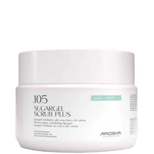 Arosha 105 Sugargel Scrub Plus, 500 мл - Скраб-ексфоліант для тіла з коричневим цукром