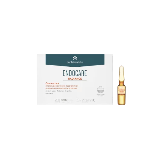 Cantabria Labs Endocare C Pure Concentrate 14 х 1 мл - Регенеруючий концентрат, що омолоджує, з вітаміном С