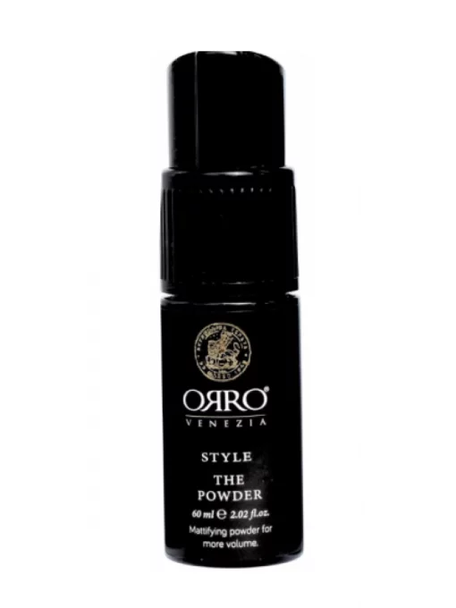 Пудра для волос матированная Темная ORRO Venezia STYLE Powder, 60 мл