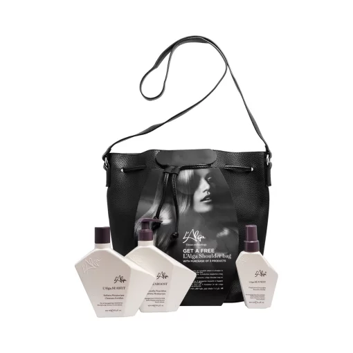 L&rsquo;Alga Seamore - НАБОР Шампунь + Кондиционер + Спрей + Сумка черная