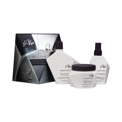 L&rsquo;Alga Seazone - Набір (шампунь 250 мл + маска 250 мл + сироватка 100 мл)