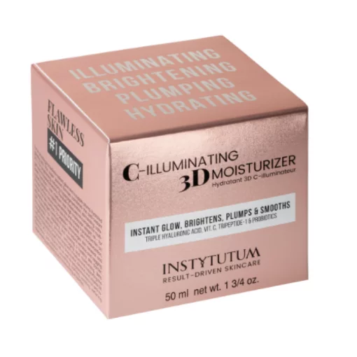 Зволожувальний крем з ефектом сяяння INSTYTUTUM C-Illuminating 3D Moisturizer