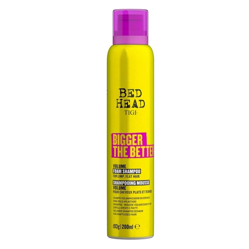 TIGI Bed Head Bigger The Better Volume Foam Shampoo, 200 мл - шампунь-пінка для об&rsquo;єму волосся