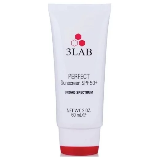 3Lab Perfect Sunscreen SPF 50+, 60 мл - Сонцезахисний крем для обличчя