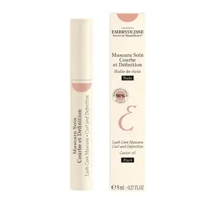 Embryolisse LASH CARE MASCARA CURL &amp; DEFINITION, 8 мл - Туш для вій з ефектом підкручування та подовження