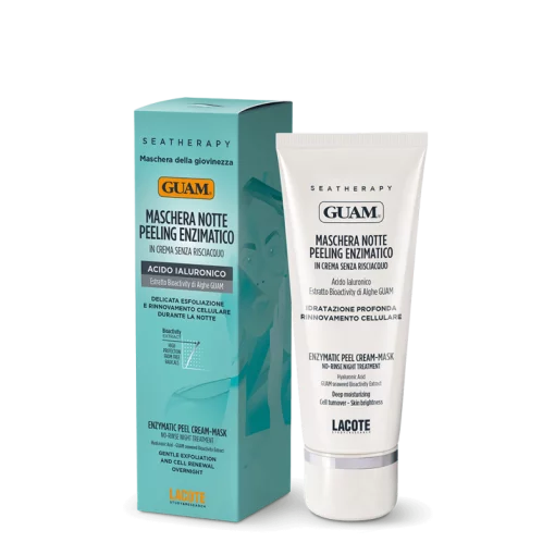 GUAM SEATHERAPY, 75 мл - Ночная энзимная пилинг-маска для лица