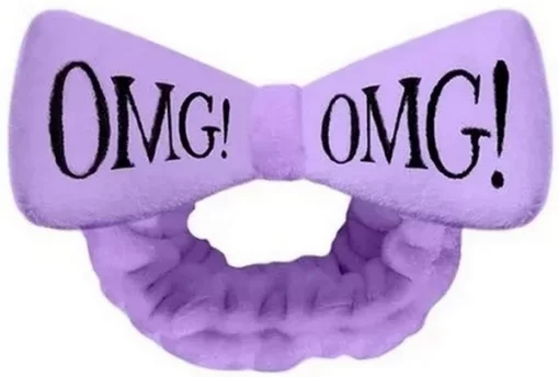 Double Dare OMG! Mega Hair Band Purlpe - Бант-повязка для фиксации волос сиреневый