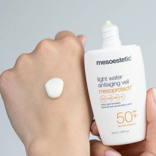 Mesoestetic Mesoprotech Light Water Antiaging Veil, 50 мл - Зволожувальна анти-вікова вуаль SPF50+
