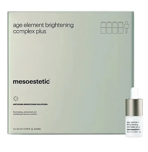 Mesoestetic Age Element Brightening Complex Plus, 4 х 5.5 мл - Комплекс для освітлення і сяйва шкіри C15