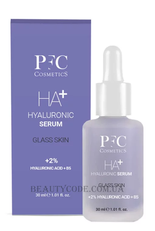 Сироватка з гіалуроновою кислотою PFC Cosmetics HYALURONIC SERUM HA+ 30 мл