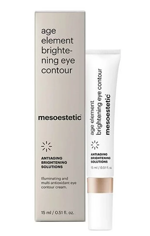 Mesoestetic Age Element Brightening Eye Contour, 15 мл - Крем навколо очей для освітлення та сяйва шкіри