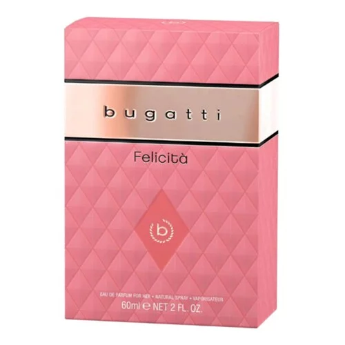 Bugatti Felicita Rosa, 60 мл - Парфюмерная вода для женщин