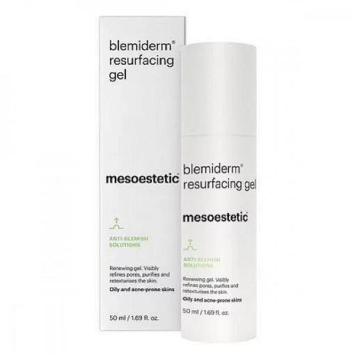 Mesoestetic Blemiderm Resurfacing Gel, 50 мл - Восстанавливающий гель для комбинированной и жирной кожи