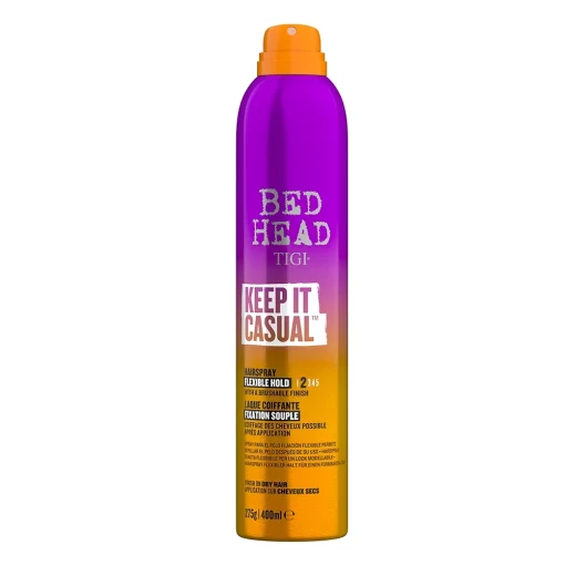 TIGI Bed Head Keep It Casual Hairspray Flexible Hold, 400 мл - лак середньої фіксації
