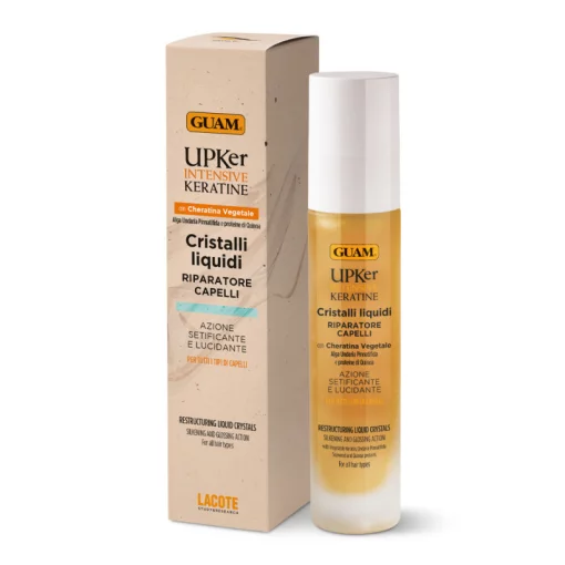 GUAM UPKER INTENSIVE KERATINE, 50 мл - Засіб &laquo;Рідкі кристали&raquo; для відновлення волосся  з рослинним кератином