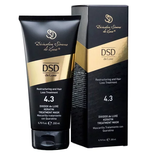 DSD Dixidox Keratin Treatment Mask, 200 мл - "Диксидокс Де Люкс" Восстанавливающая маска с кератином