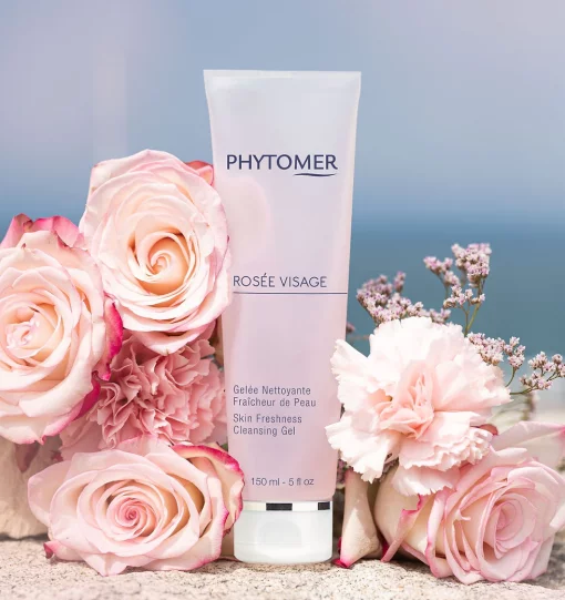 Гель очищуючий для обличчя Рожева вода Phytomer Rosee Visage Skin Freshness Cleansing Gel, 150 мл