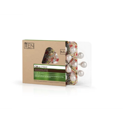 TEN Intensive anti-cellulite drops, (14 капсул) - Інтенсивні капсули-масло для тіла проти целюліту