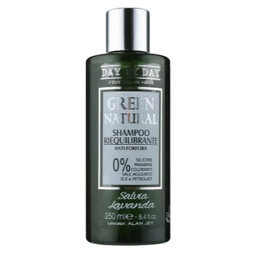 Alan Jey Green Natural Shampoo, 250 мл - Шампунь ребалансирующий против перхоти