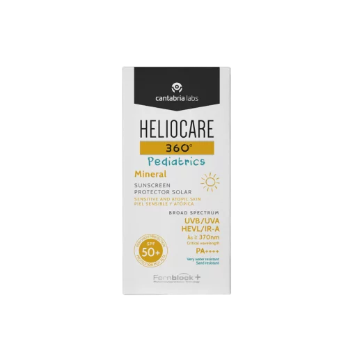 Cantabria Labs Heliocare SPF 50+, 50 мл - Дитячий мінеральний сонцезахисний гель-крем