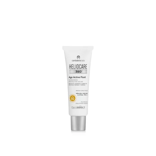 Cantabria Labs Heliocare 360 Age Active Fluid Sunscreen SPF 50, 50 мл - Антивіковий фотозахисний флюїд для запобігання та корекції ознак фотостаріння