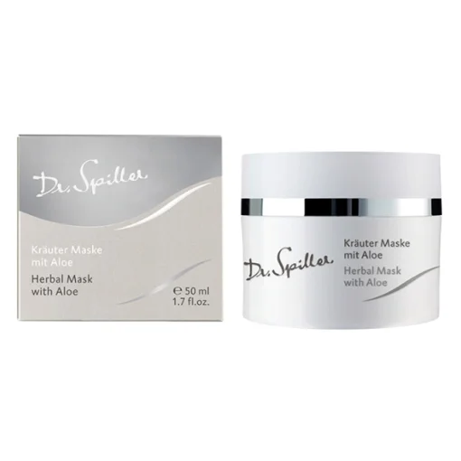 Dr.Spiller Herbal Mask With Aloe, 50 мл - Травяная маска из алоэ для проблемной кожи