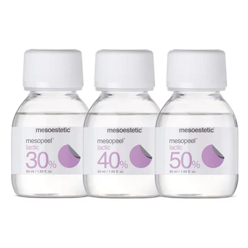Mesoestetic Lactic peel AL 30%/40%/50%, 50+50 мл - Поверхностный молочный пилинг + нейтрализатор