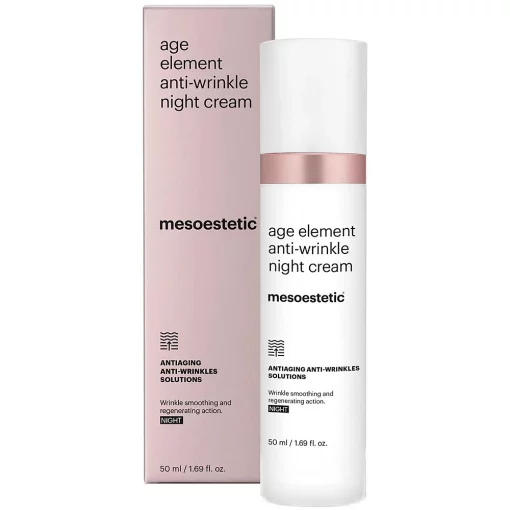 Mesoestetic Age Element Anti-Wrinkle Night Cream, 50 мл - Нічний інтенсивний регенеруючий крем проти зморшків