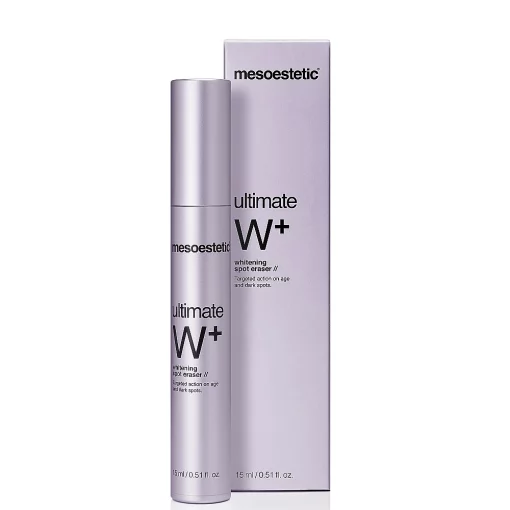 Mesoestetic Ultimate W+ Whitening spot eraser, 15 мл - Ultimate W+ осветительный локальный корректор