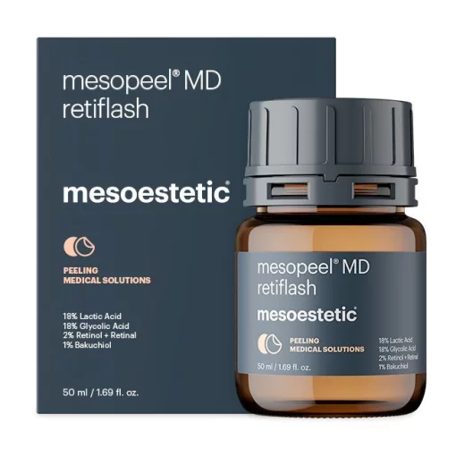 Мезопилинг Ретилфлеш МД + спрей-нейтрализатор Mesoestetic Mesopeel MD RETIFLASH + post-peel neutralizing spray, 50 мл