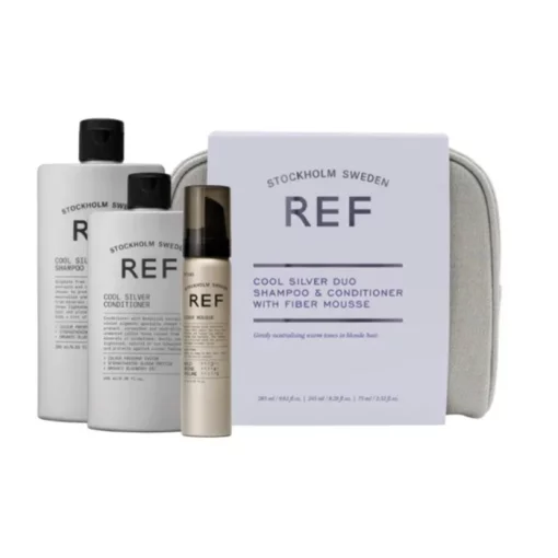 REF Набір з косметичкою для білого волосся