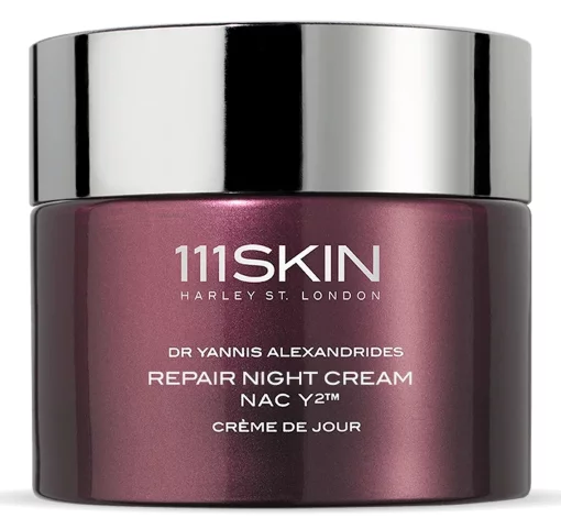111 SKIN Repair Night Cream NAC Y2, 50 мл - Відновлювальний нічний зволожуючий крем для обличчя