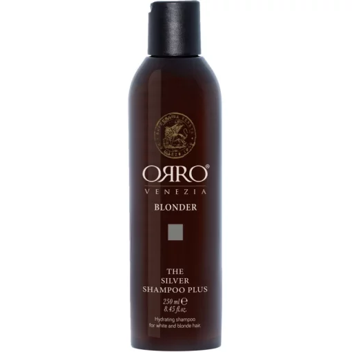 Серебряный шампунь плюс для светлых волос ORRO BLONDER Silver Shampoo Plus