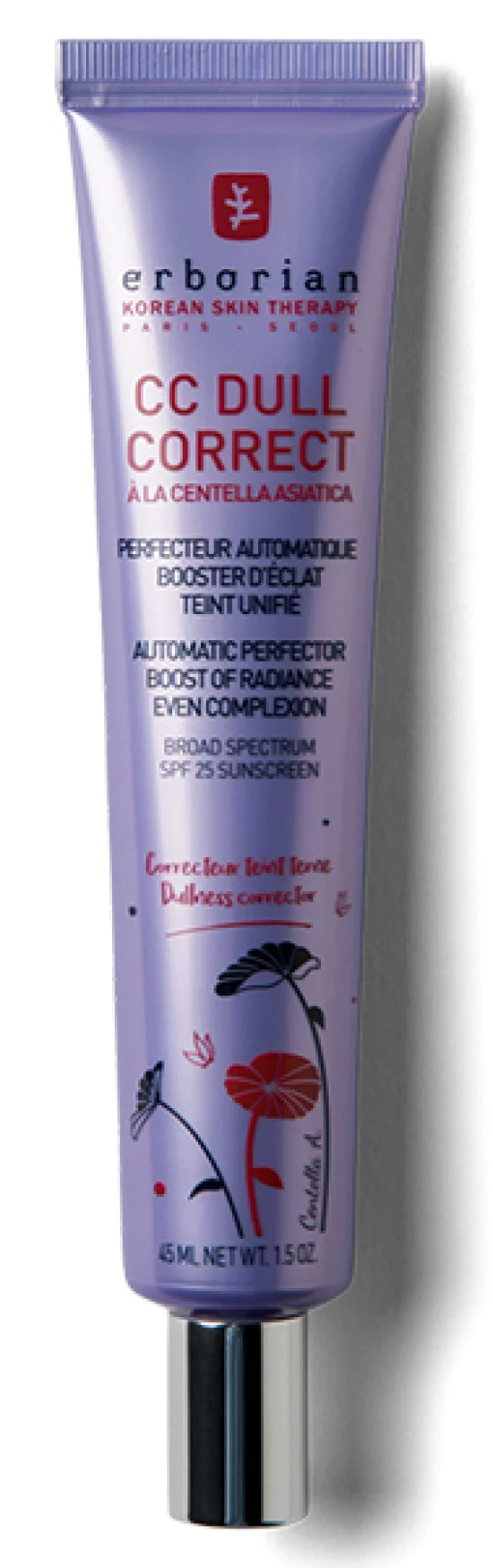 Erborian CC Dull Correct - Корректирующий СС крем для лица