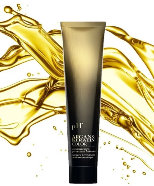 pH Argan&amp;Keratin Фарба для волосся з арганом і кератином 100 мл